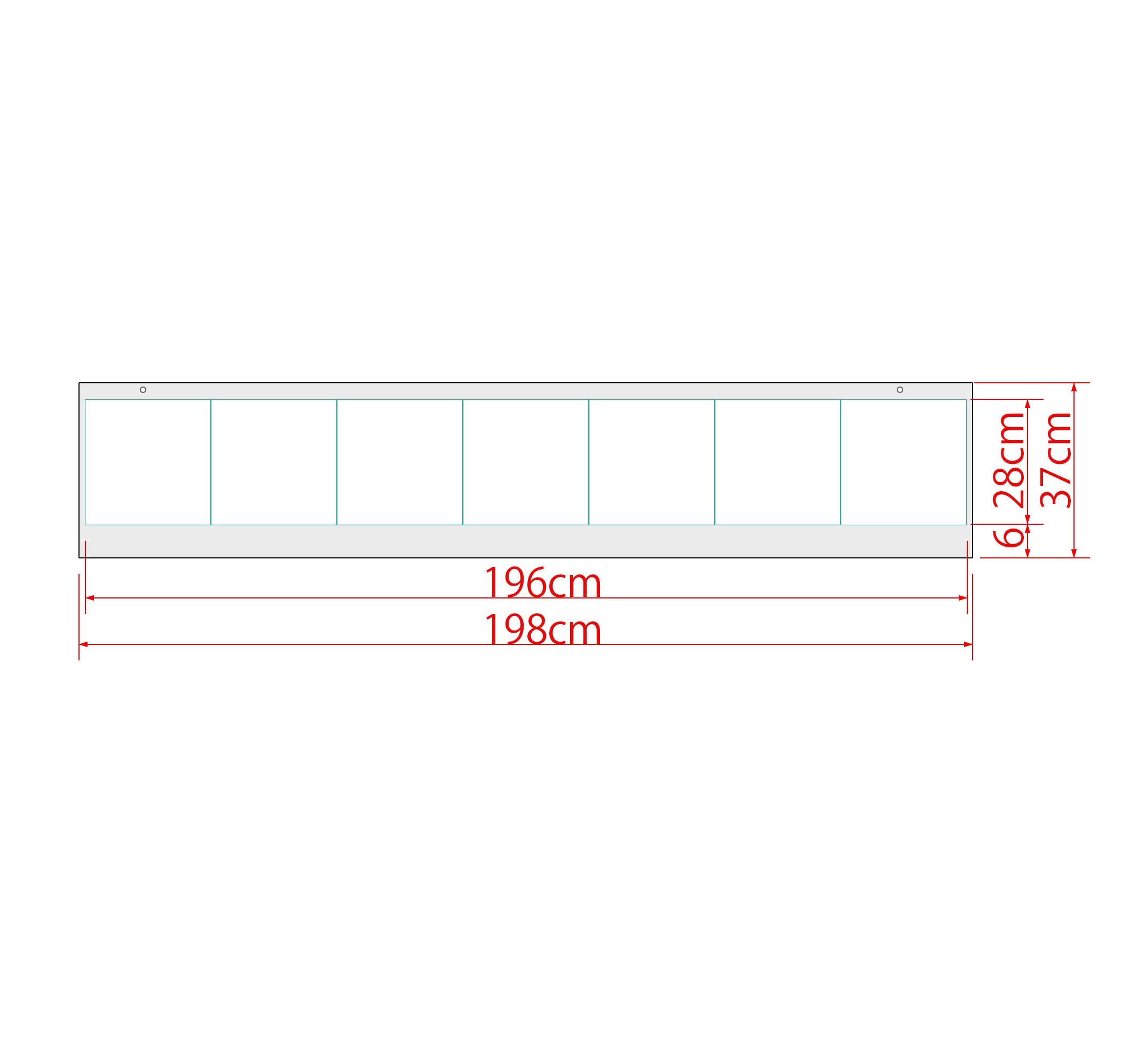 フェイク窓用 組み立て済 LEDパネルセット