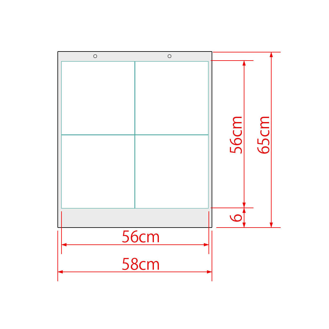 フェイク窓用 組み立て済 LEDパネルセット