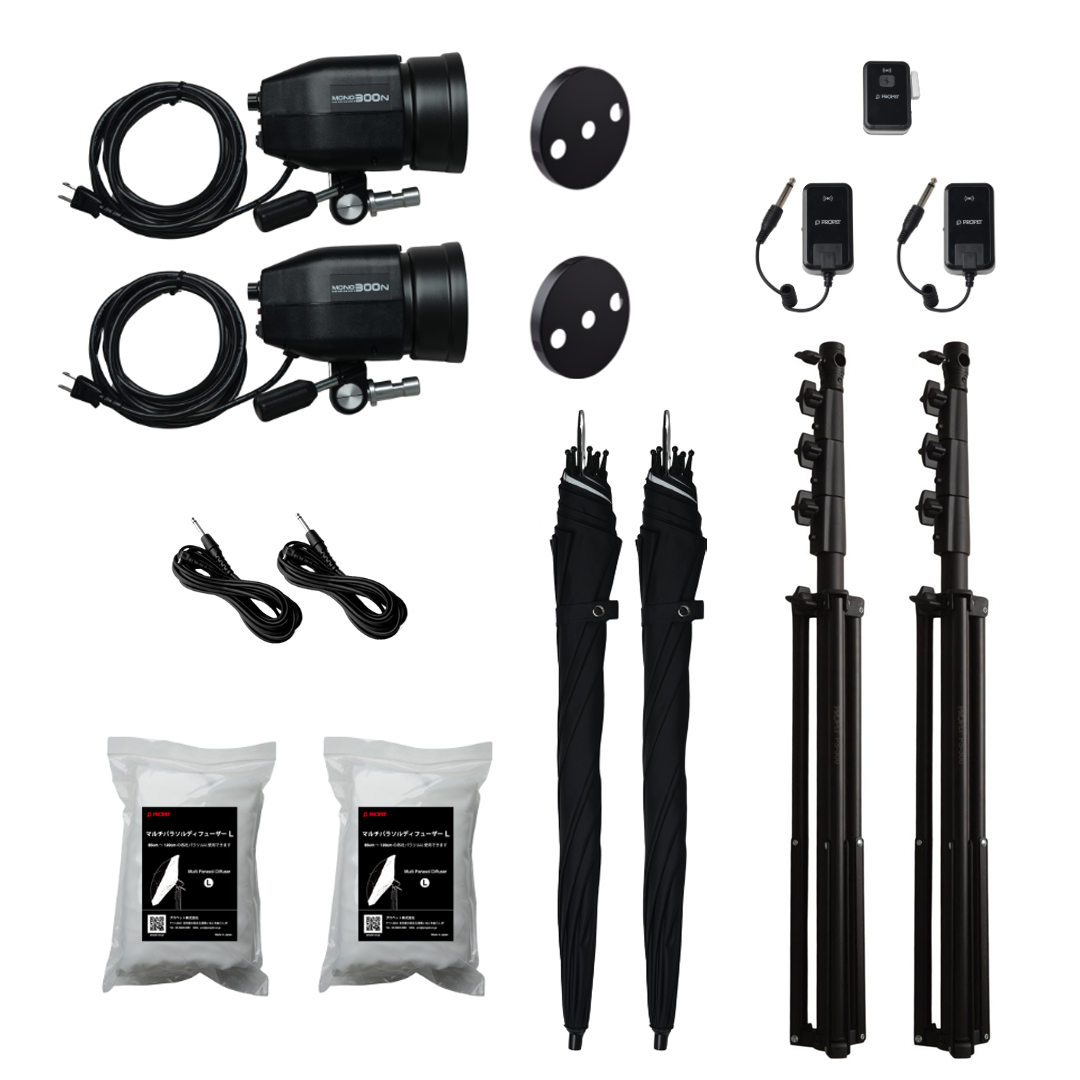 ストロボ本体（モノブロック・ジェネ・ヘッド）