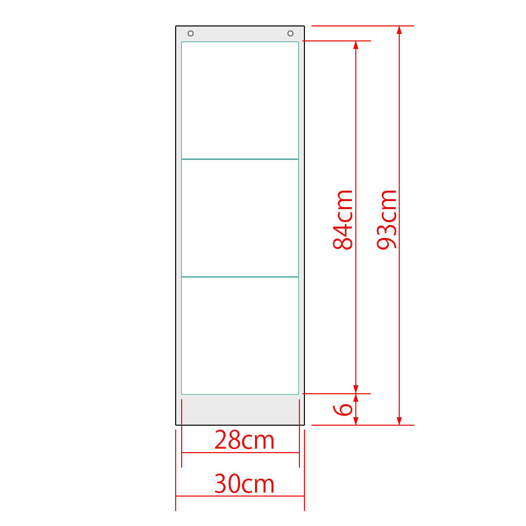 フェイク窓用 組み立て済 LEDパネルセット