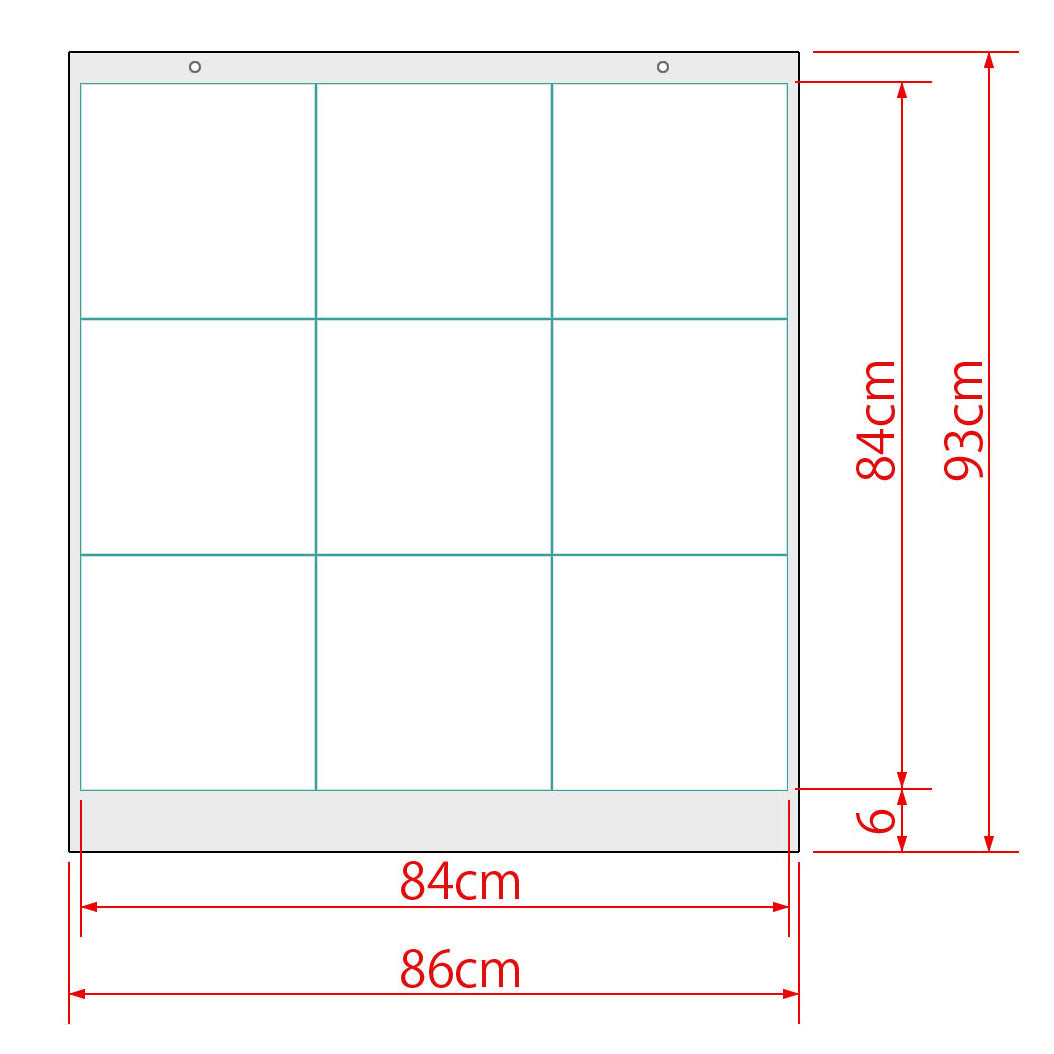 フェイク窓用 組み立て済 LEDパネルセット