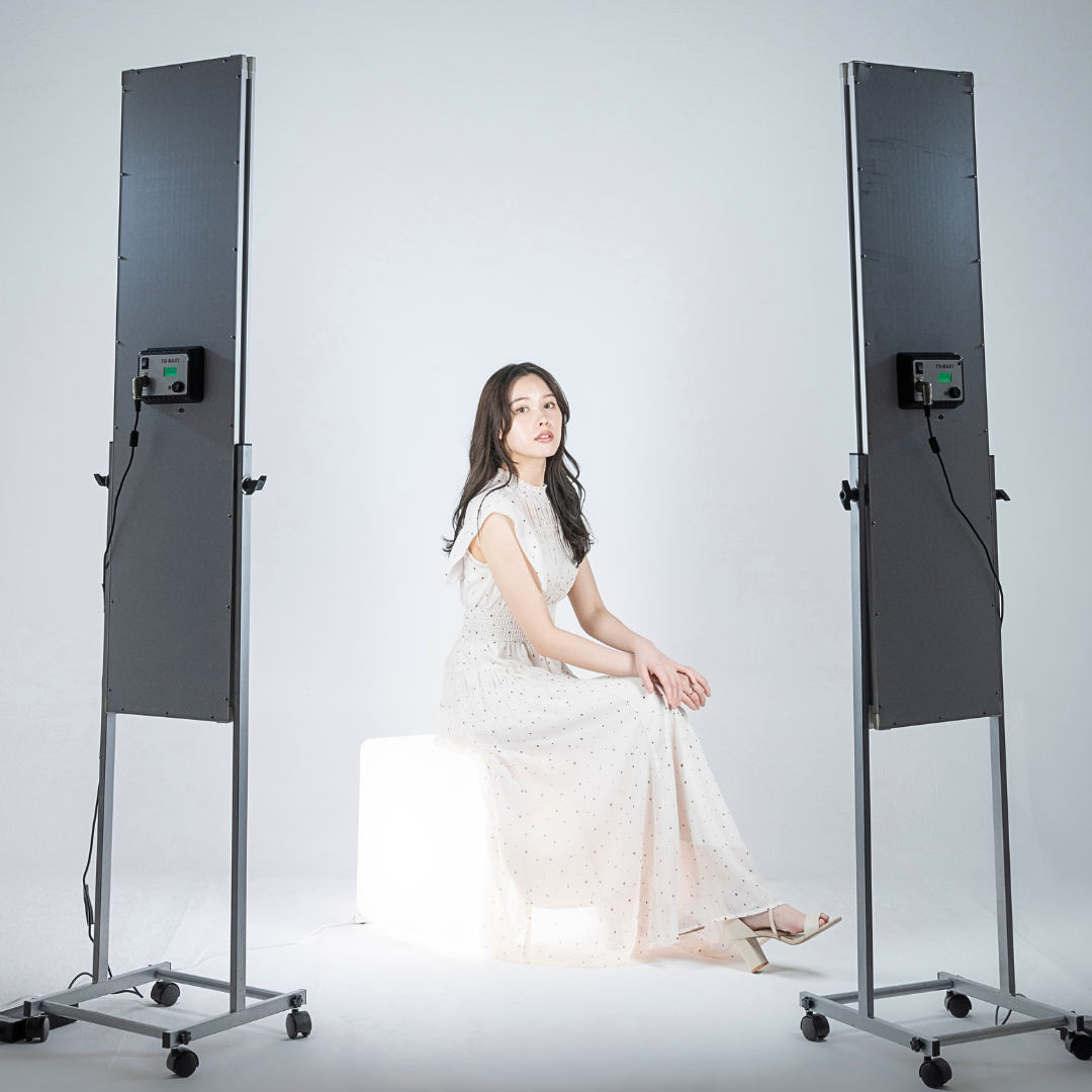 【アウトレット】キャスター付LEDパネル 30×120cm FB-MAX1