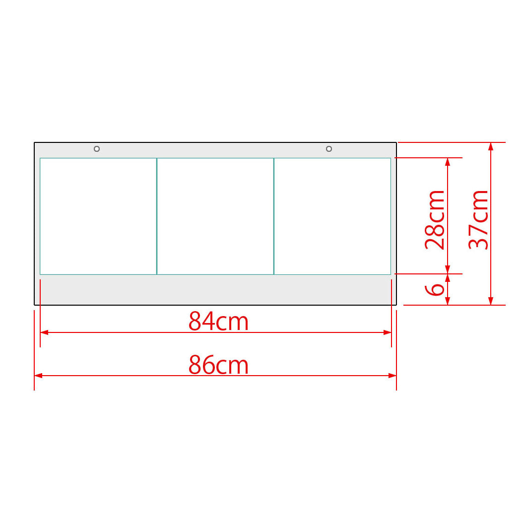 フェイク窓用 組み立て済 LEDパネルセット