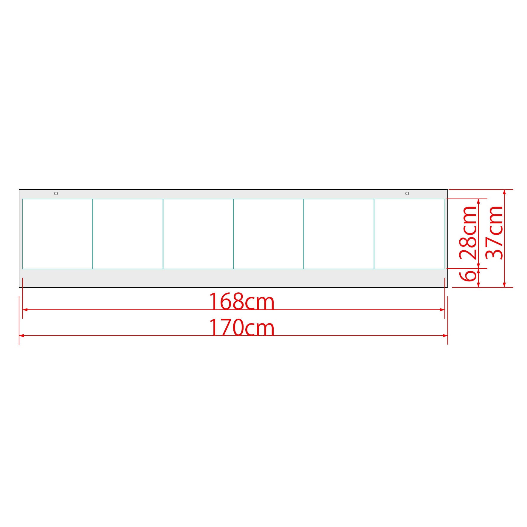 フェイク窓用 組み立て済 LEDパネルセット