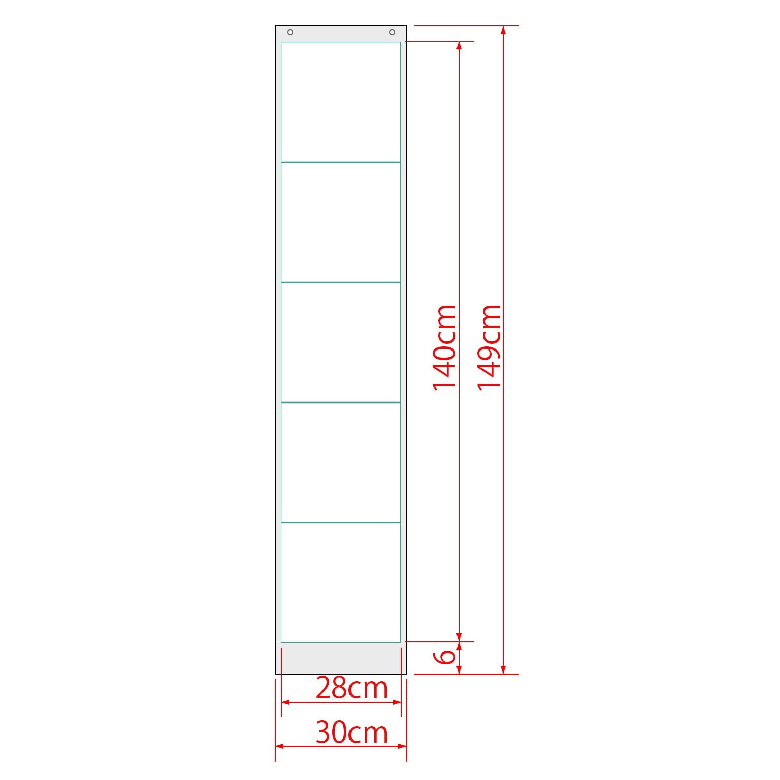 フェイク窓用 組み立て済 LEDパネルセット